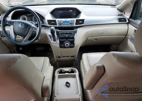 2012 Honda Odyssey Exl z USA, uszkodzony, nr VIN 5FNRL5H66CB089969